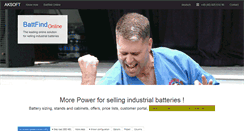 Desktop Screenshot of battfind.com